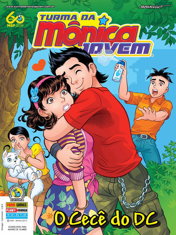 Turma da Mônica Jovem - N°34 - O Cecê do DC