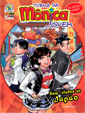 Turma da Mônica Jovem - Vol. 47 - Bem-Vindos ao Japão