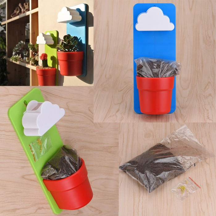 Vaso Flores na Chuva - Azul