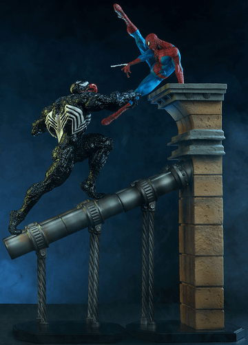 Venom and Spiderman BDS Art Scale 1/10 by Rafael Albuquerque - Battle Diorama Series