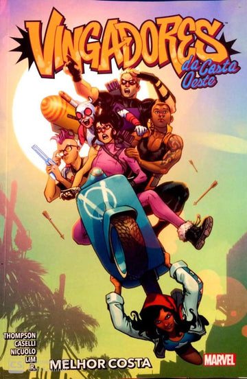 Vingadores Da Costa Oeste (Português) Capa Comum