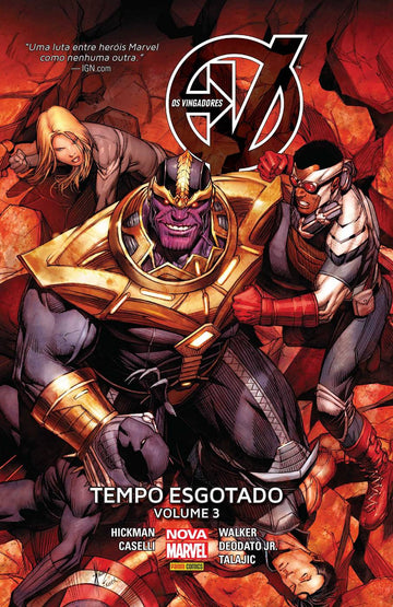 Vingadores - Tempo Esgotado - Vol.03
