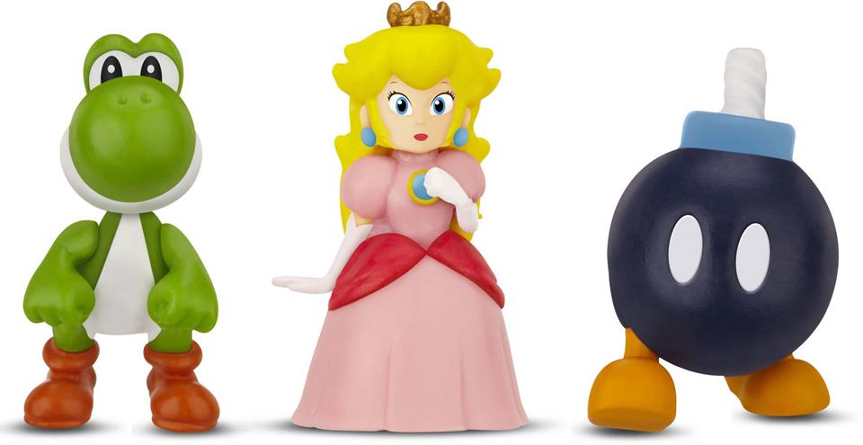 World of Nintendo - Micro Land - Yoshi + Princess Peach + Bob Omb