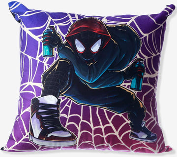 Almofada Fibra Veludo - Miles Morales - O Poder é Nosso - 40X40cm
